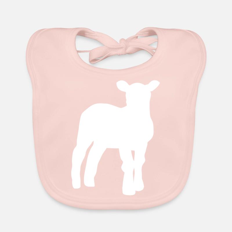 lamb Organic Baby Bibs