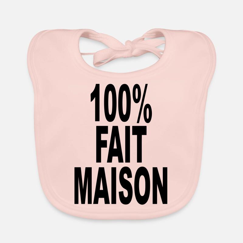 fait maison cent pour cent Bavoir bio Bébé