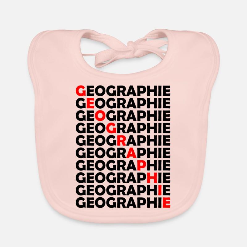 Geographie Lehrer Schule Studium Baby Bio-Lätzchen