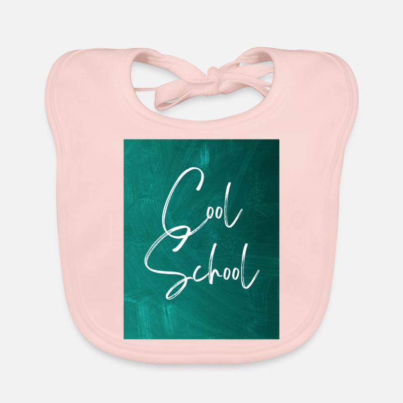 Cool School - Baby Bio-Lätzchen - Rose
