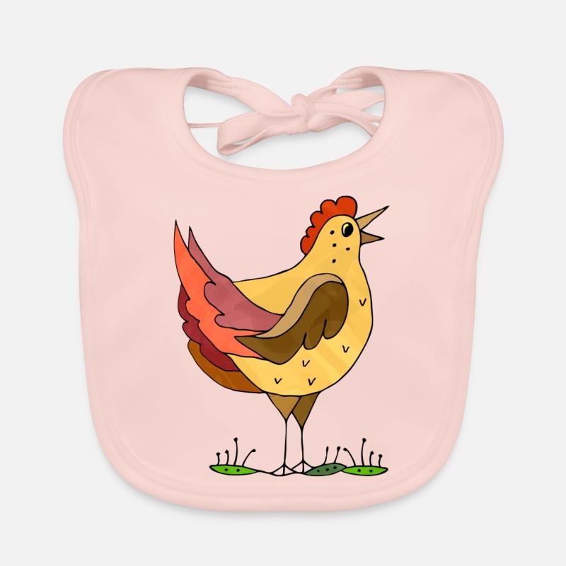 Hen Organic Baby Bibs