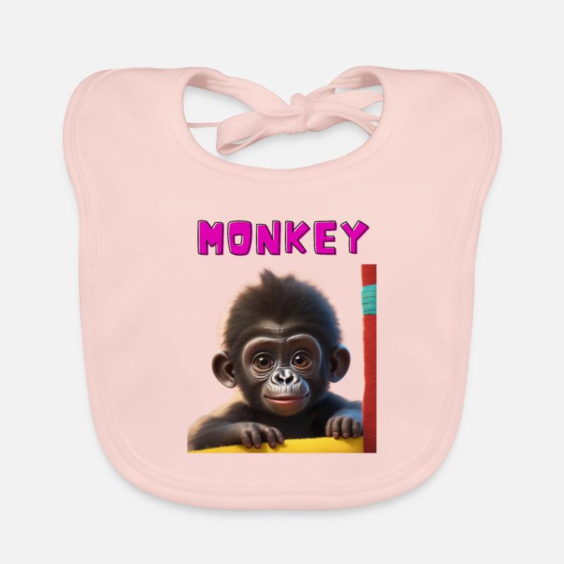Monkey Baby Bio-Lätzchen