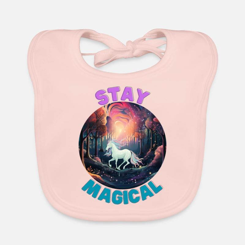 Unicorn2 Baby Bio-Lätzchen