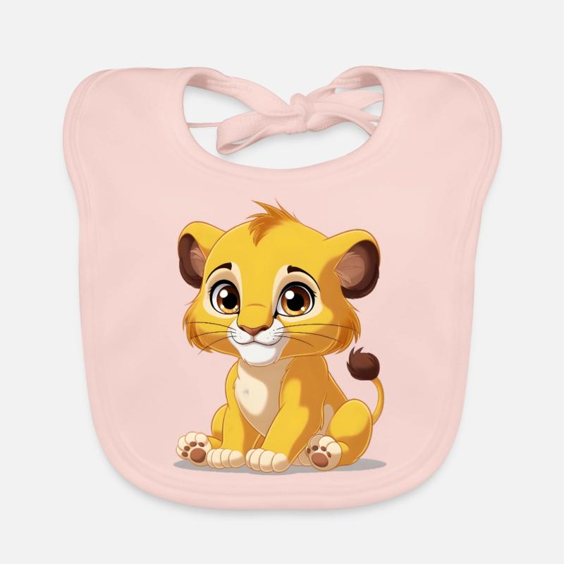 Bébé lion Bavoir bio Bébé