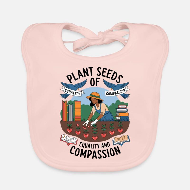 Kvindernes dag Hagesmække af økologisk bomuld