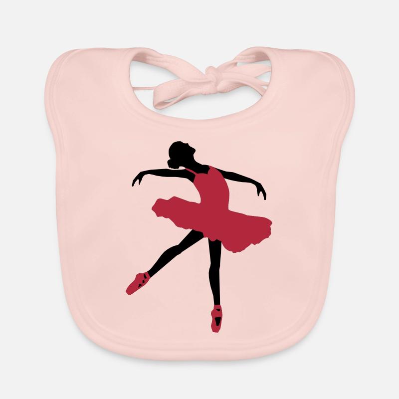 fille ballet Bavoir bio Bébé