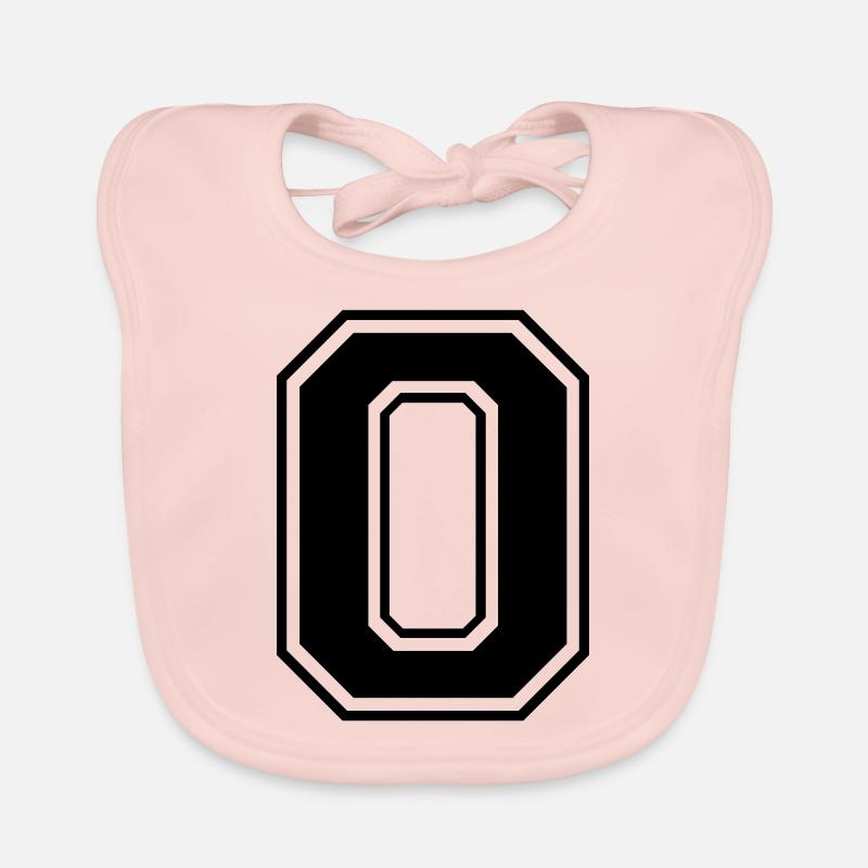 0, Null, Nummer, Zahl Baby Bio-Lätzchen