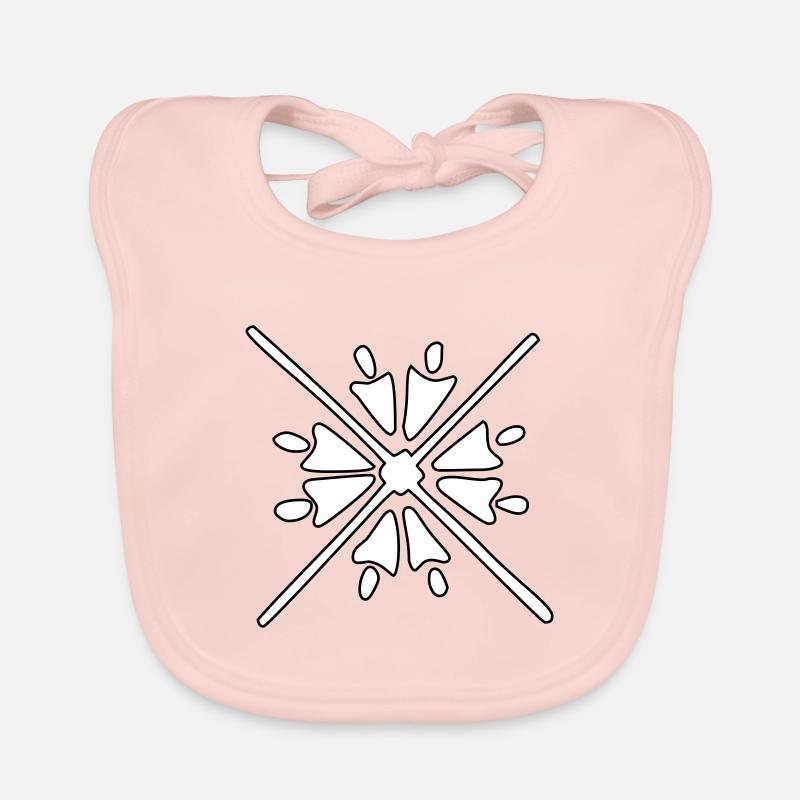 Ornament - Vectorgraphic Baby Bio-Lätzchen