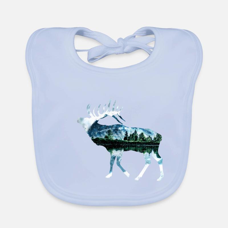 Moose Organic Baby Bibs