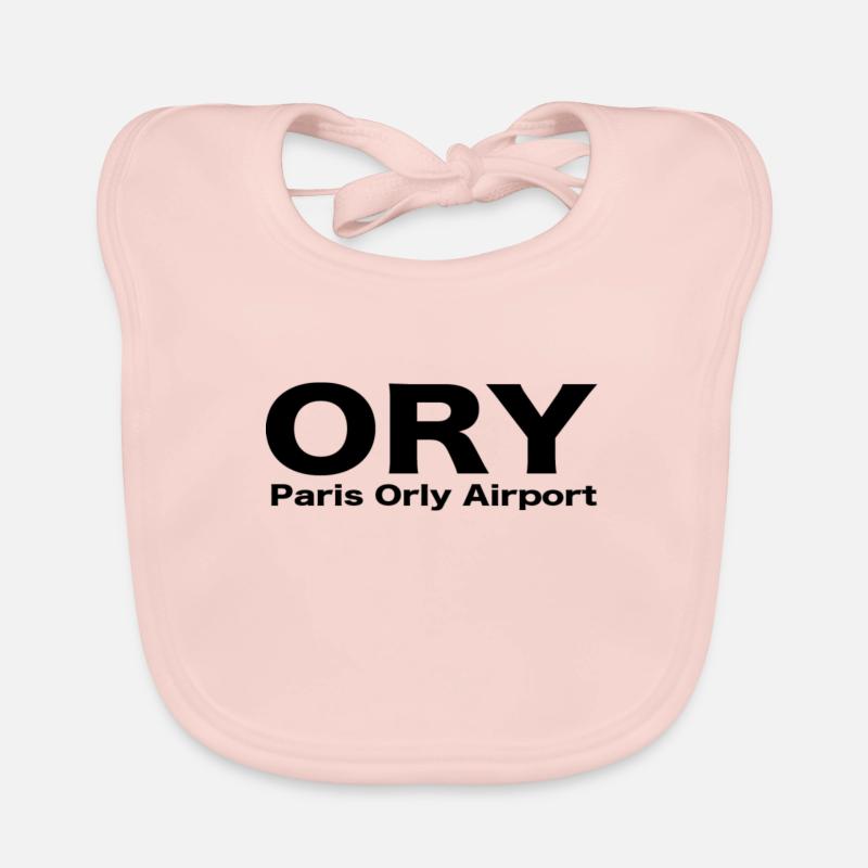ORY - Bavoir bio Bébé - rose