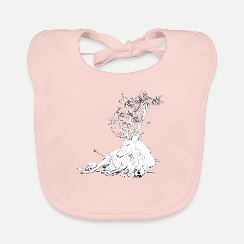 cerf Bavoir bio Bébé