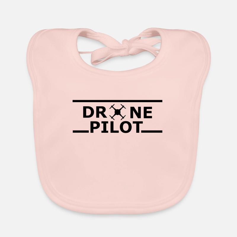 DRONE PILOT - Drone Pilot Organic Baby Bibs