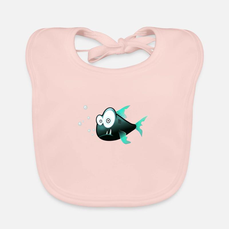 Fisch, Geschenk, Idee Baby Bio-Lätzchen