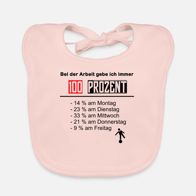 Arbejde 100% sjovt arbejde ydeevne weekend Hagesmække af økologisk bomuld