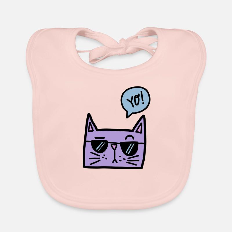Cool CAT Organic Baby Bibs