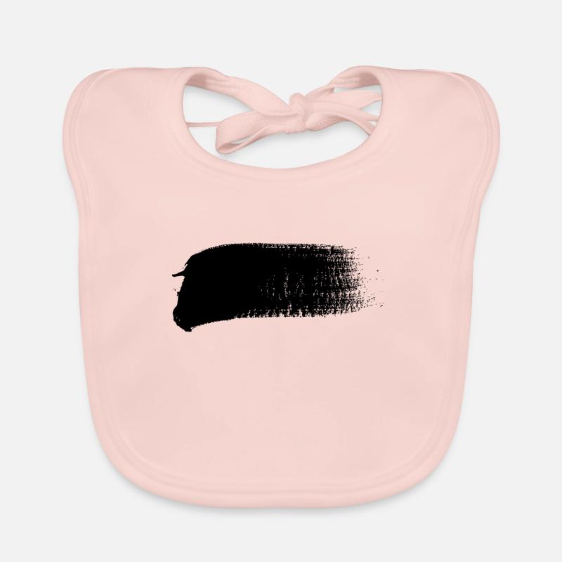 Dash black Organic Baby Bibs