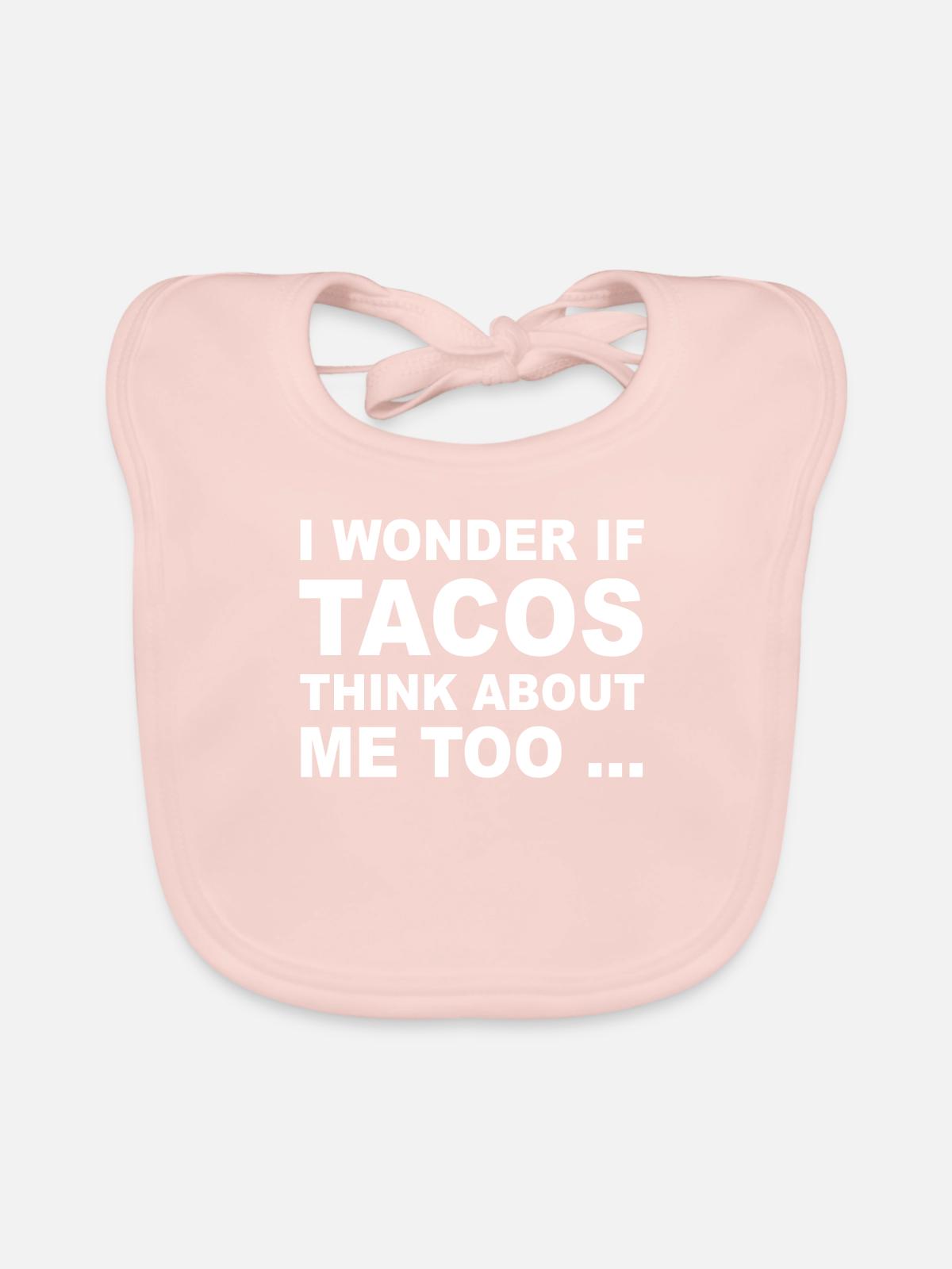 Taco - Baby Bio-Lätzchen - Rose - Vorne