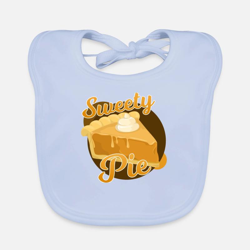 Thanksgiving Sweety Pie Gift Idea Organic Baby Bibs