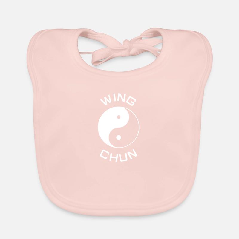 Wing Chun Yin et Yang Bavoir bio Bébé