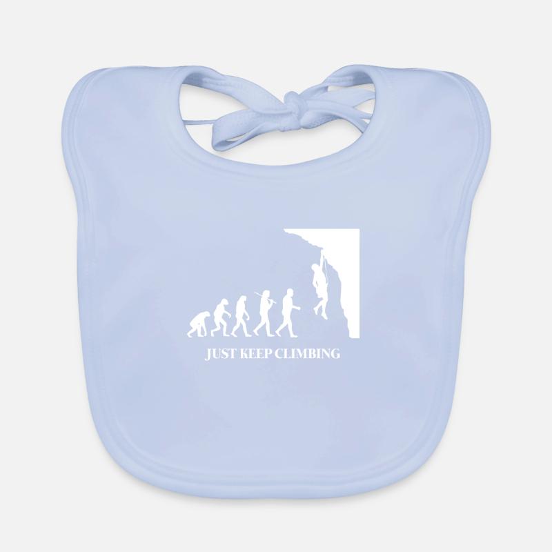 Evolution Escalade Bavoir bio Bébé