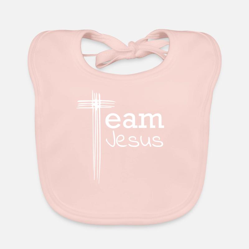 Équipe jésus Bavoir bio Bébé