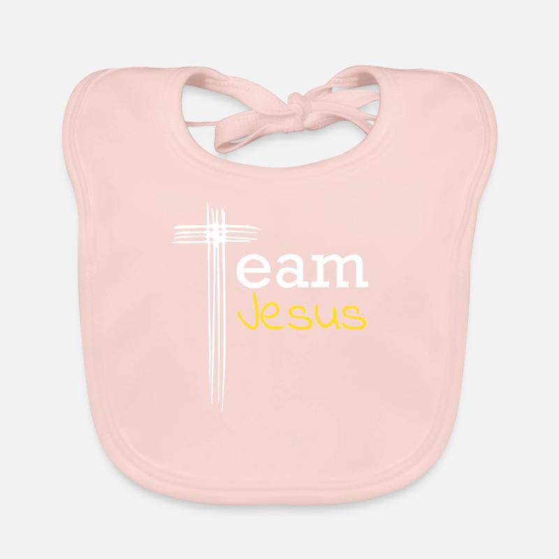 Équipe jésus Bavoir bio Bébé