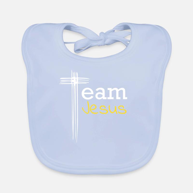 Équipe jésus Bavoir bio Bébé