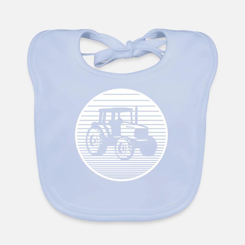 tractor Organic Baby Bibs