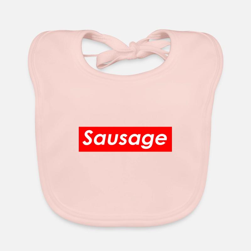 Sausage Organic Baby Bibs