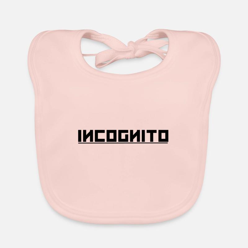 Incognito tshirt Organic Baby Bibs