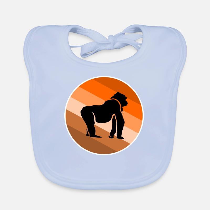 gorilla Organic Baby Bibs