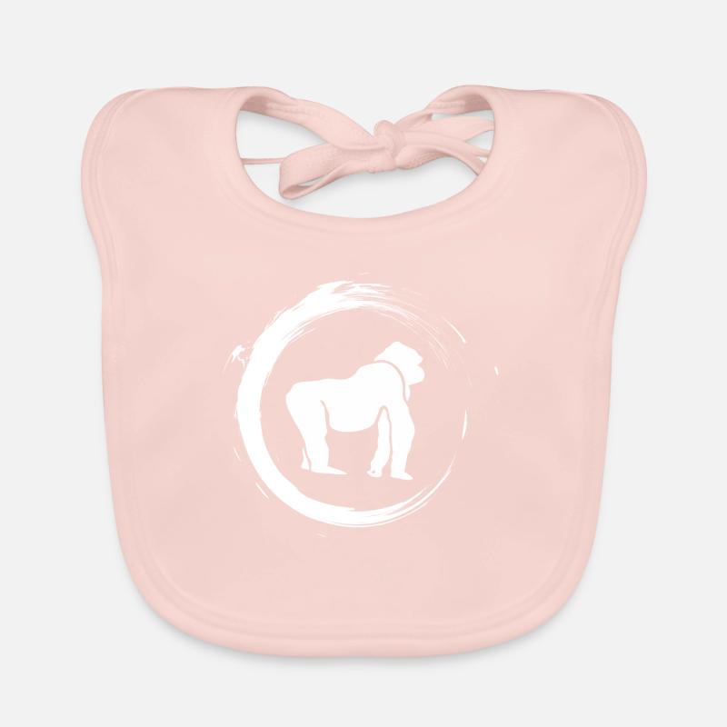 gorille Bavoir bio Bébé