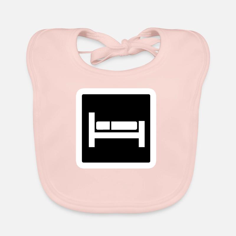 Bett Schild Baby Bio-Lätzchen
