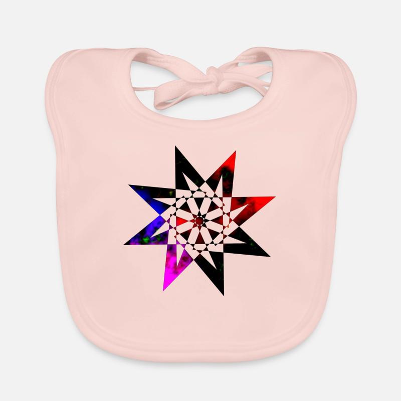 Fantasie Geschenk Stern Baby Bio-Lätzchen