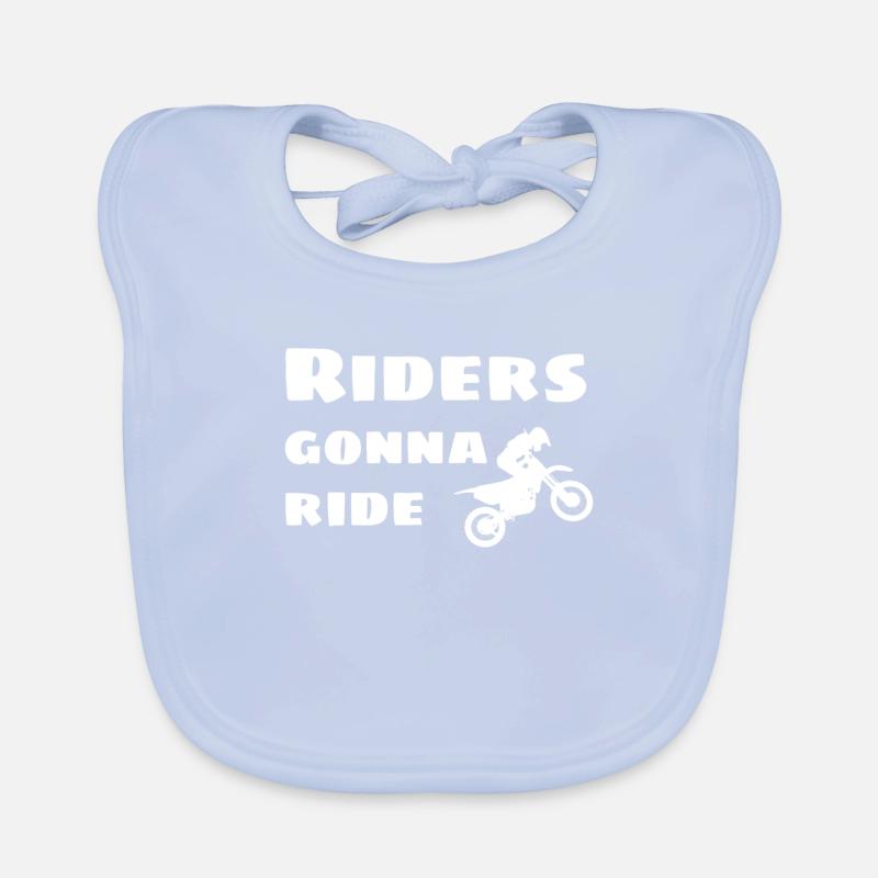 Les coureurs vont monter Bavoir bio Bébé