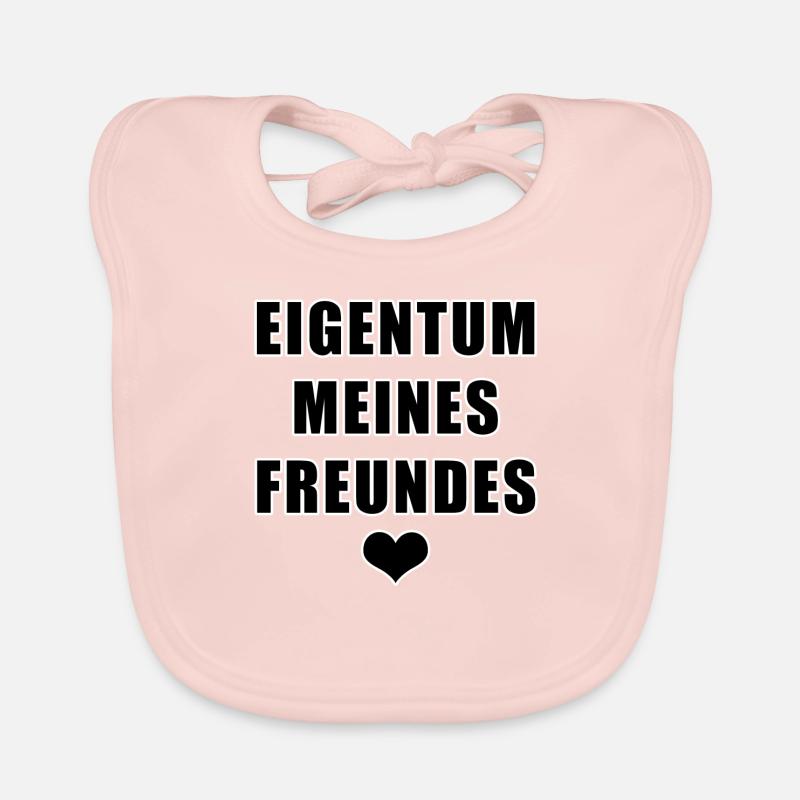 14.2. eigentum freund freundin 2 Baby Bio-Lätzchen