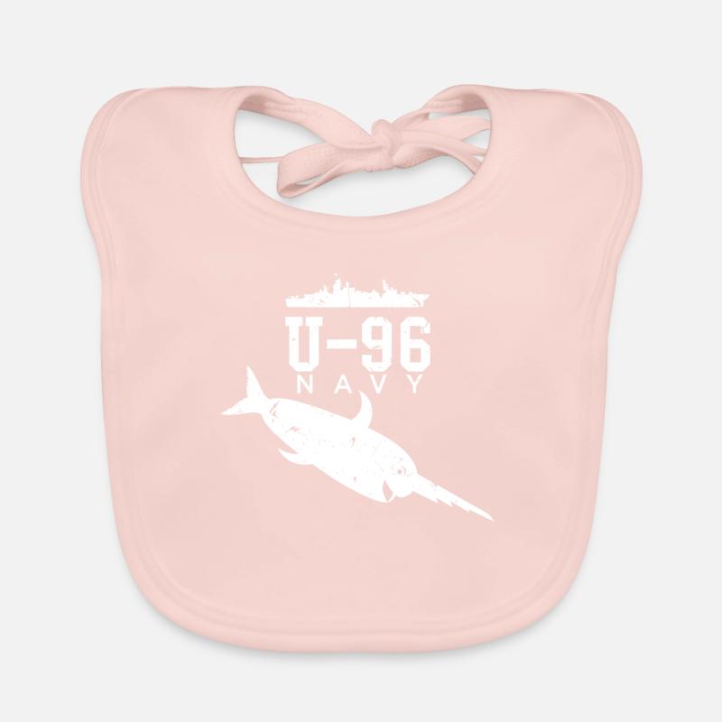 U-96 NAVY Bavoir bio Bébé