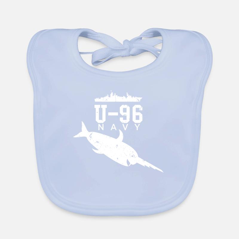 U-96 NAVY Bavoir bio Bébé
