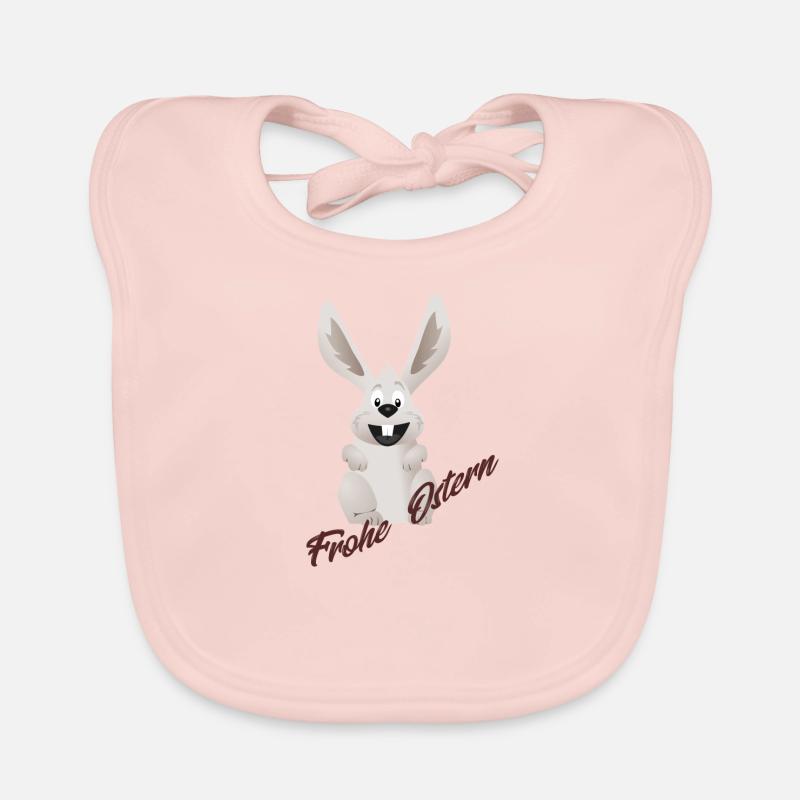 Happy Easter Easter Organic Baby Bibs