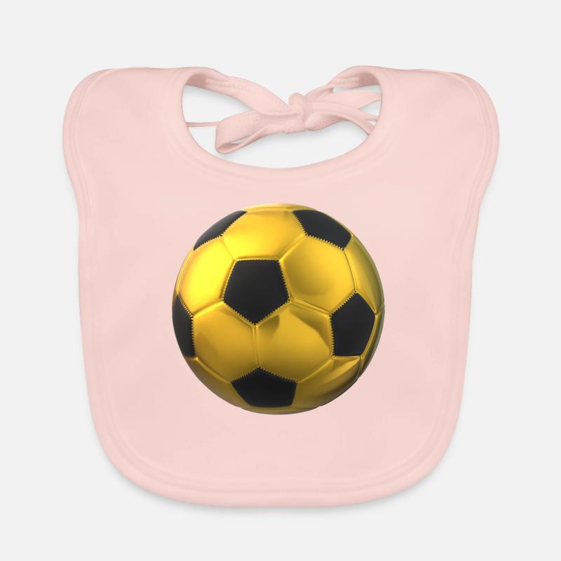 FUssball Bavoir bio Bébé