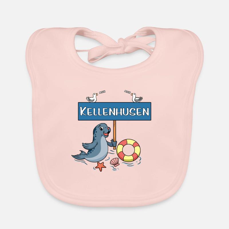 Moin Moin - Ostseebad Kellenhusen Baby Bio-Lätzchen