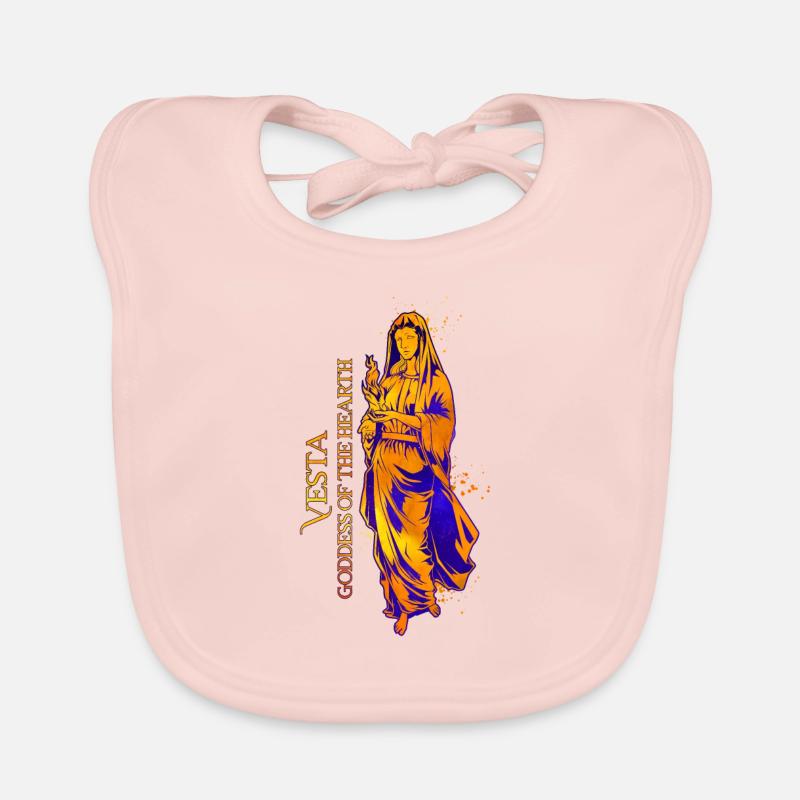 Déesse du troupeau - Vesta Bavoir bio Bébé