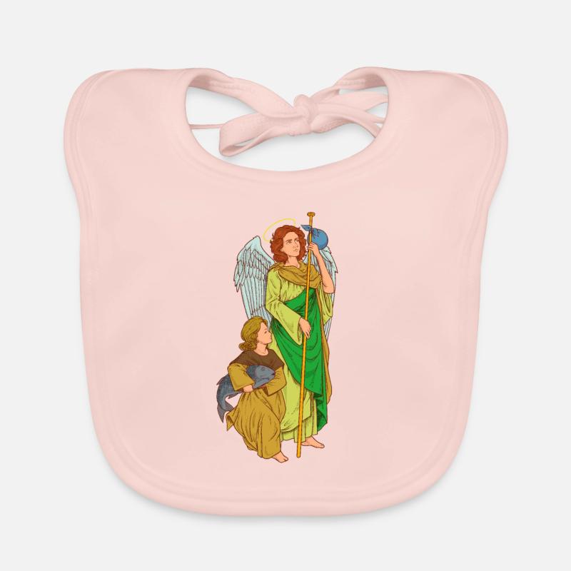 Erzengel Raphael Baby Bio-Lätzchen