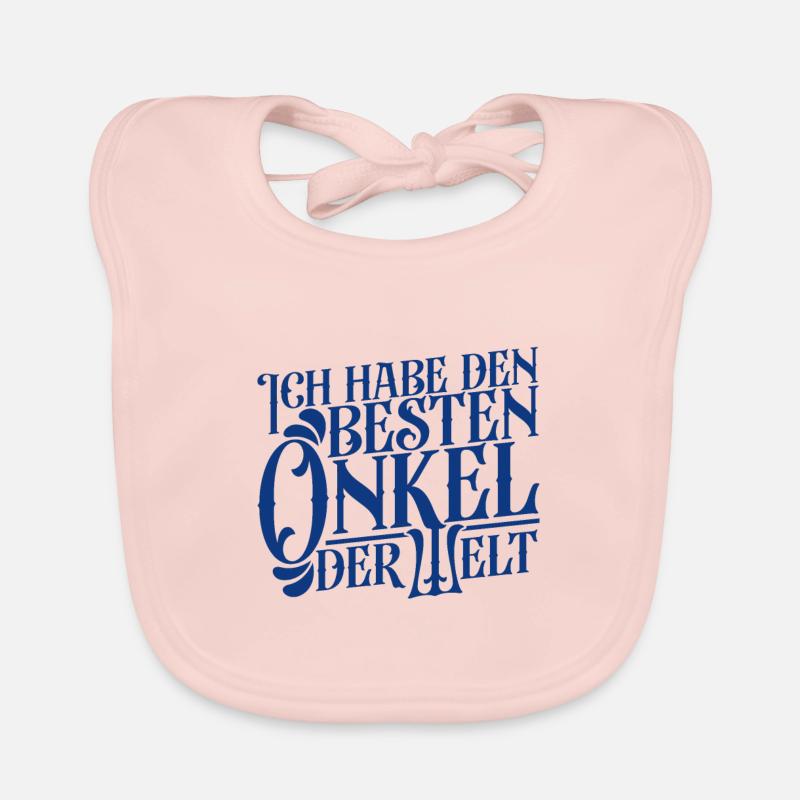 Ich habe den besten Onkel der Welt - bester Onkel Baby Bio-Lätzchen