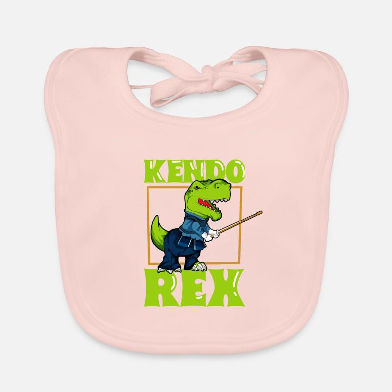 TREX does kendo Organic Baby Bibs