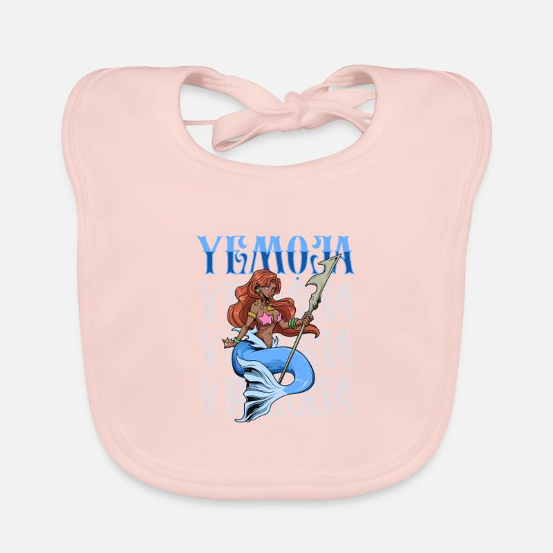 Yoruba Gott - Yemoja Baby Bio-Lätzchen