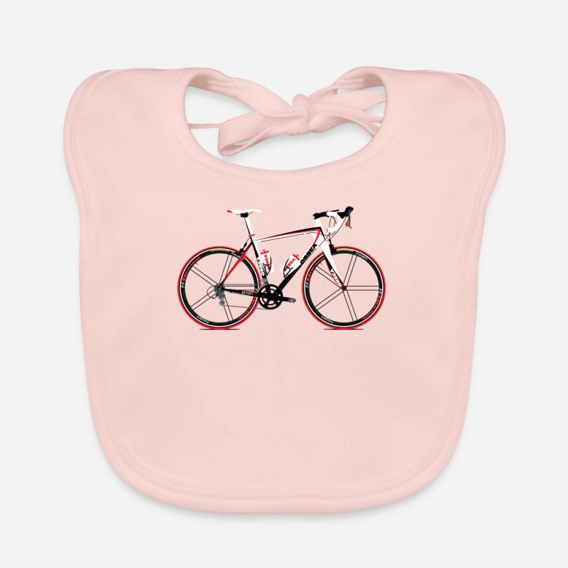 Rennrad Baby Bio-Lätzchen