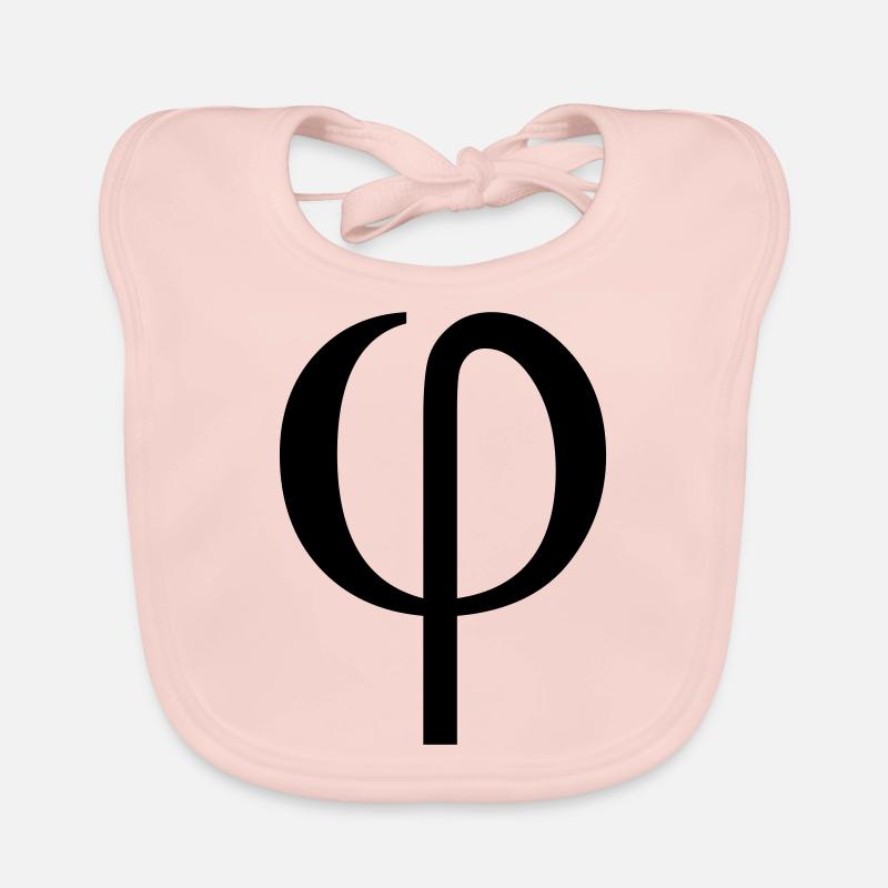 phi greek Organic Baby Bibs