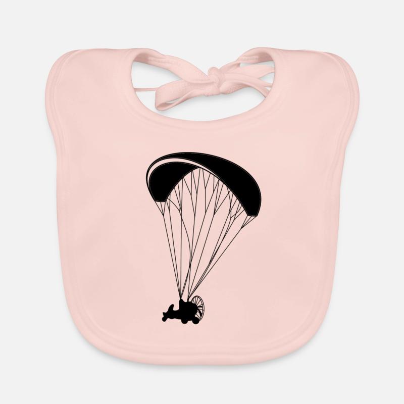 Paramotor trike Organic Baby Bibs