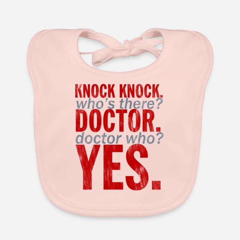 "Coup de coup Doctor Who?" Conception Bavoir bio Bébé